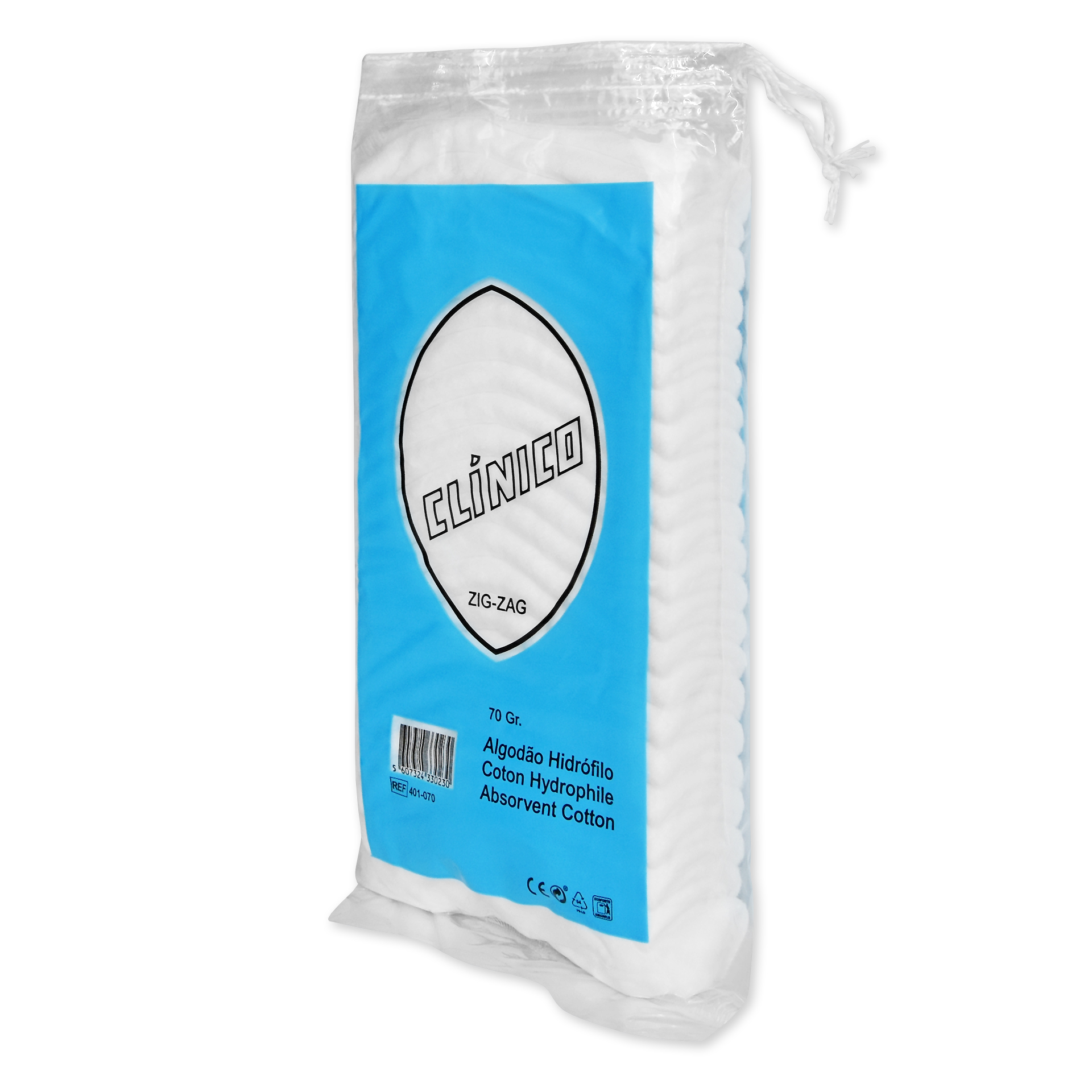 Algodão Hidrófilo 70g Algodão Hidrófilo 70g