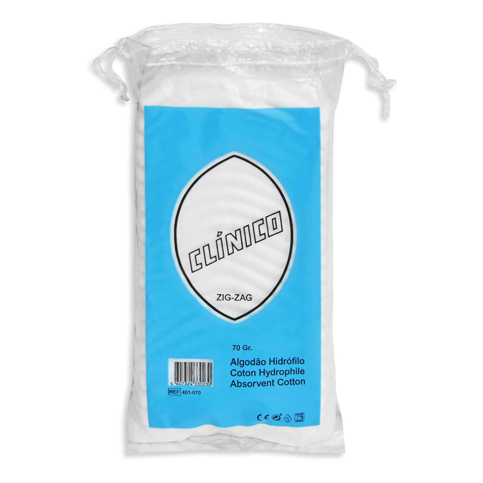 Algodão Hidrófilo 70g Algodão Hidrófilo 70g