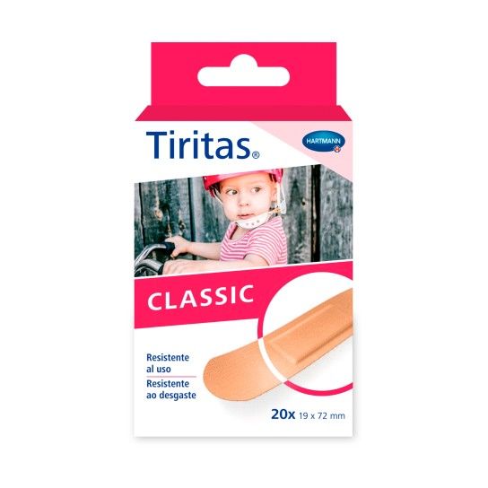 Tiritas® Classic 19 x 72 mm - 20 unidades