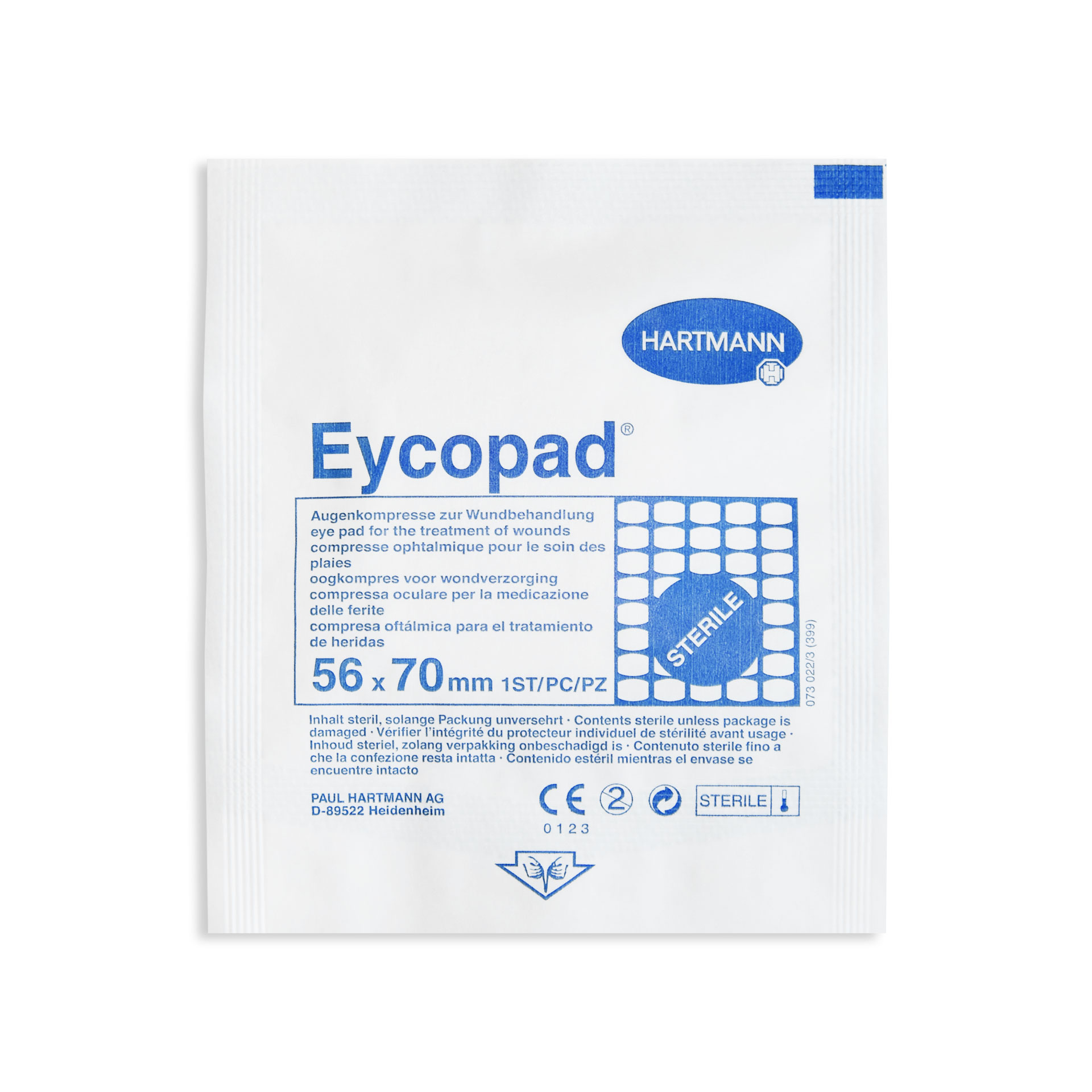 Eycopad Pensos Oculares 56 x 70 mm - 25 unidades Eycopad Pensos Oculares 56 x 70 mm - 25 unidades