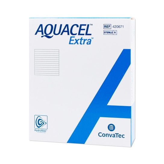 Aquacel Extra 10 x 10 cm - 10 unidades