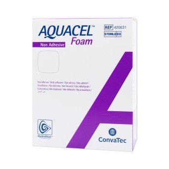 Aquacel Foam No-Aderente 15 x 15 cm - 5 unidades