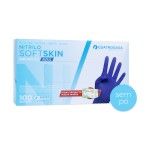 Luvas de Nitrilo sem P� Softskin Cuatrogasa - 100 unidades | Tamanho L