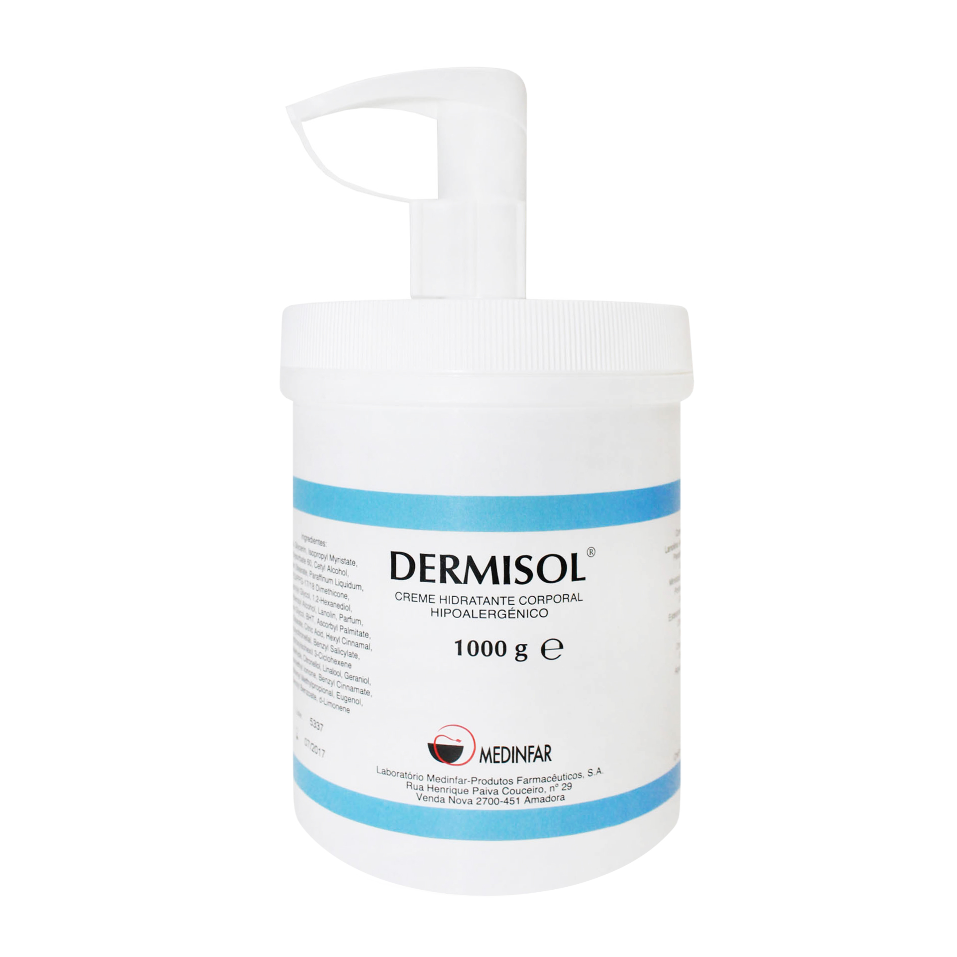 Creme Hidratante Dermisol com Doseador - 1kg Creme Hidratante Dermisol com Doseador - 1kg
