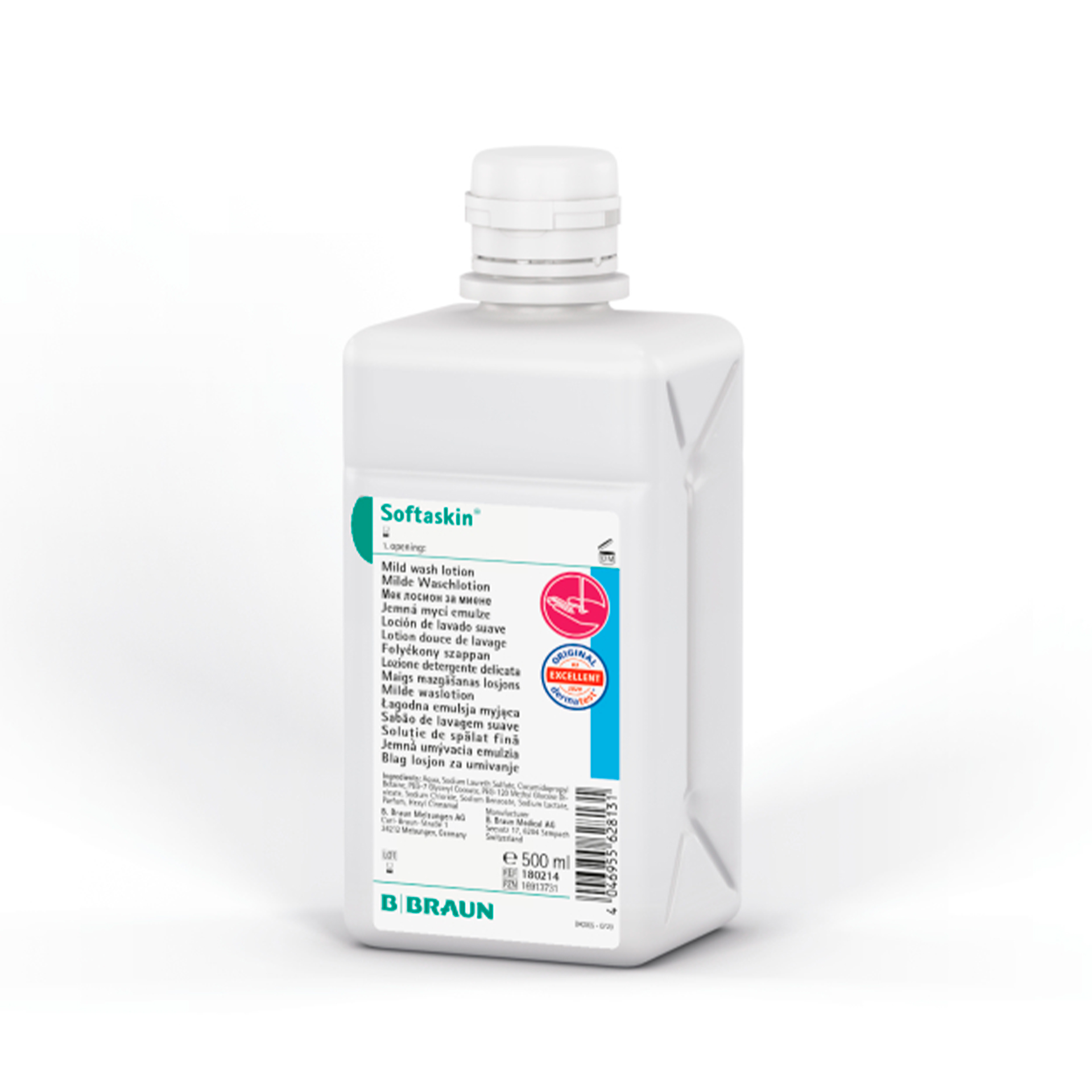 Softaskin Sabão Líquido Hipoalergénico - 500 ml Softaskin Sabão Líquido Hipoalergénico - 500 ml