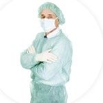 Batas para Visitante - Verde | 10 unidades