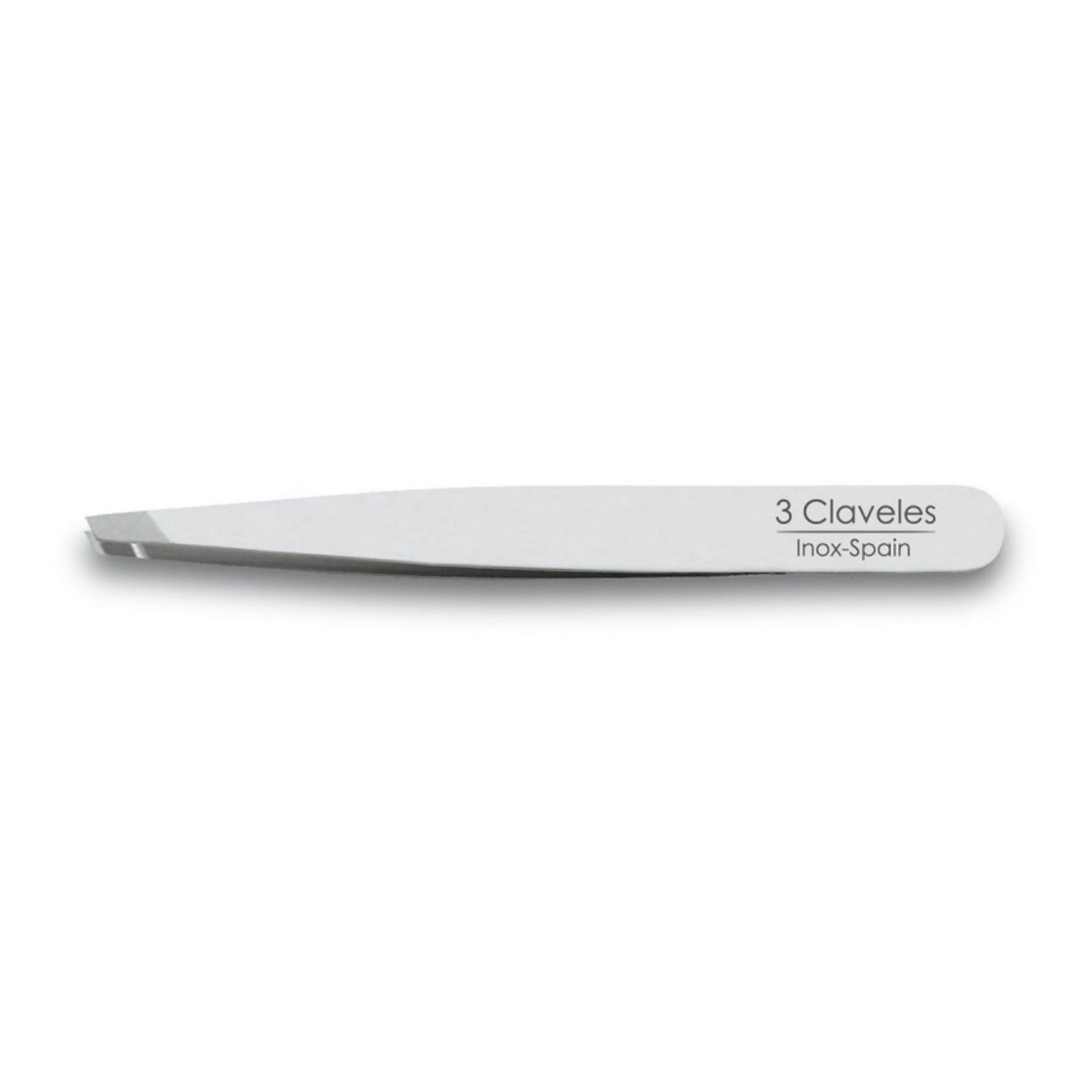 Pinça Depilatoria Inox Obliqua - 3 Claveles Pinça Depilatoria Inox Obliqua - 3 Claveles