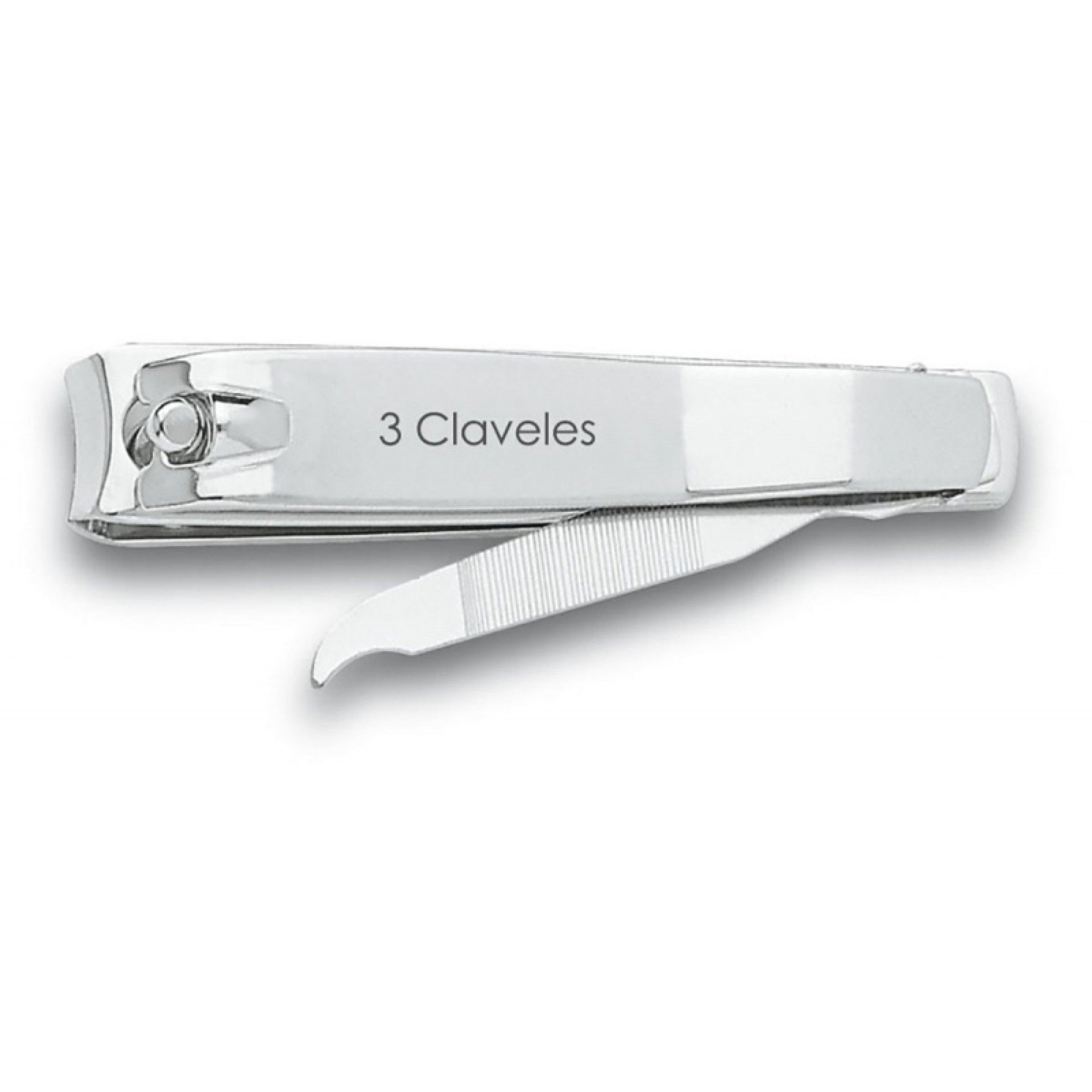 Corta Unhas Cromado 8 cm - 3 Claveles