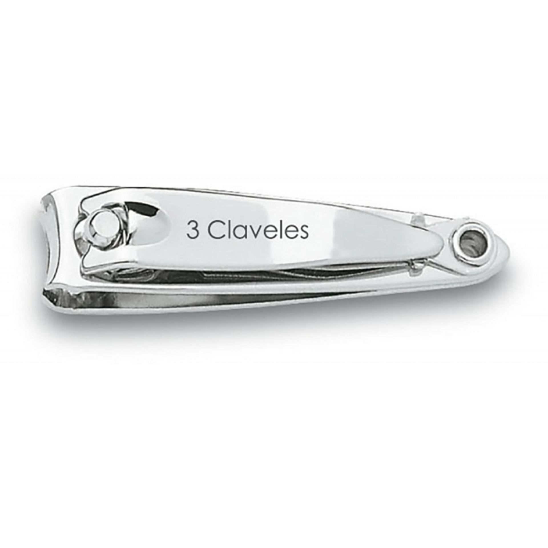 Corta Unhas Cromado 6 cm - 3 Claveles