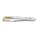 Pinça Depilatória Pequena com Ponta Dourada 8 cm - 3 Claveles Pinça Depilatória Pequena com Ponta Dourada 8 cm - 3 Claveles