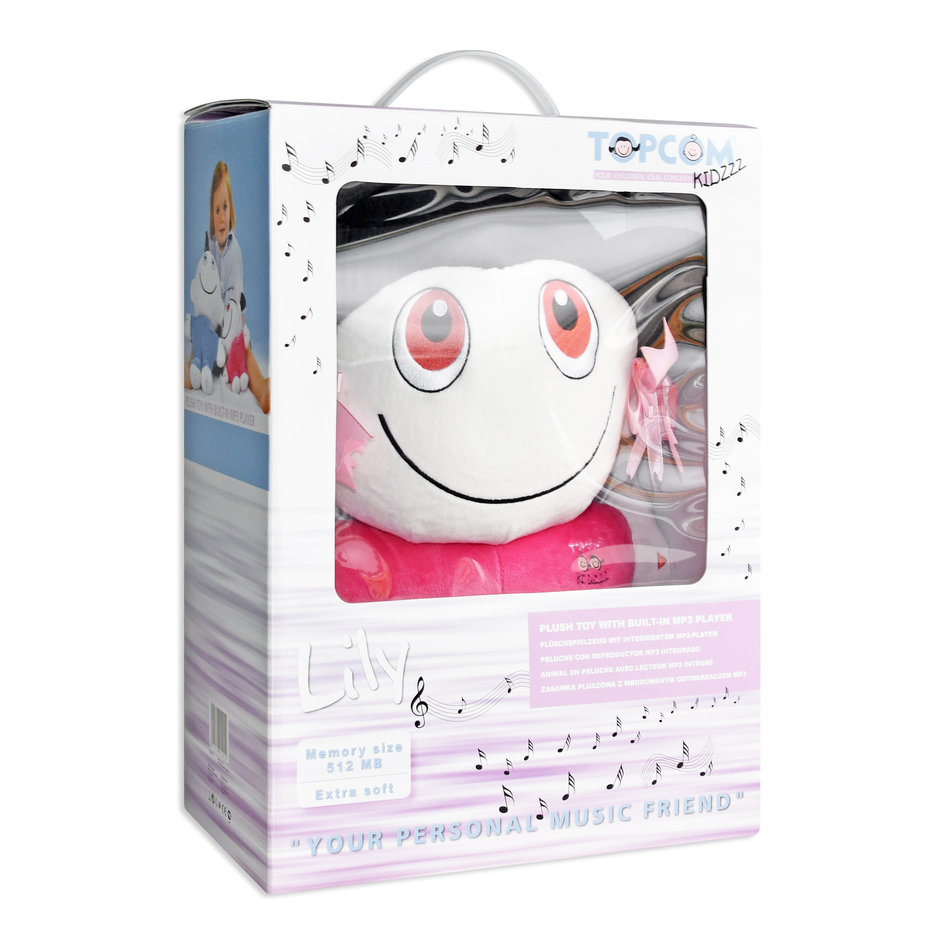 Plush LILY MP3 Topcom -  512MB