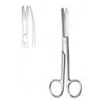 Tesoura Curva com Bicos Rombos - 15 cm Tesoura Curva com Bicos Rombos - 15 cm