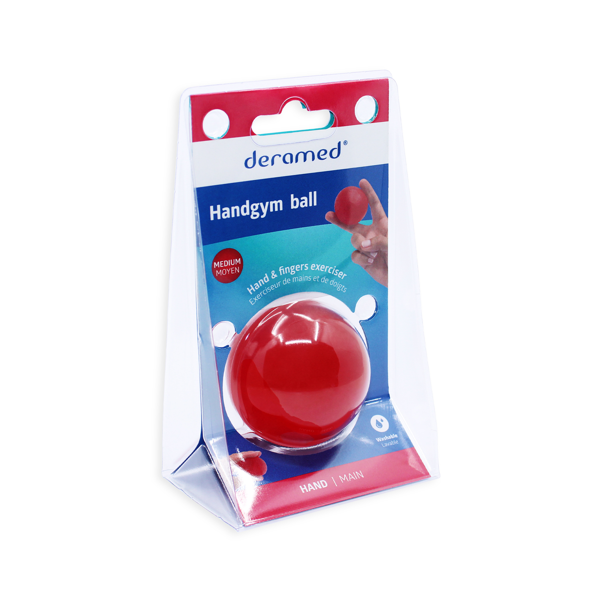 Handgym Bola para Treino da M�o em Gel - M�dia