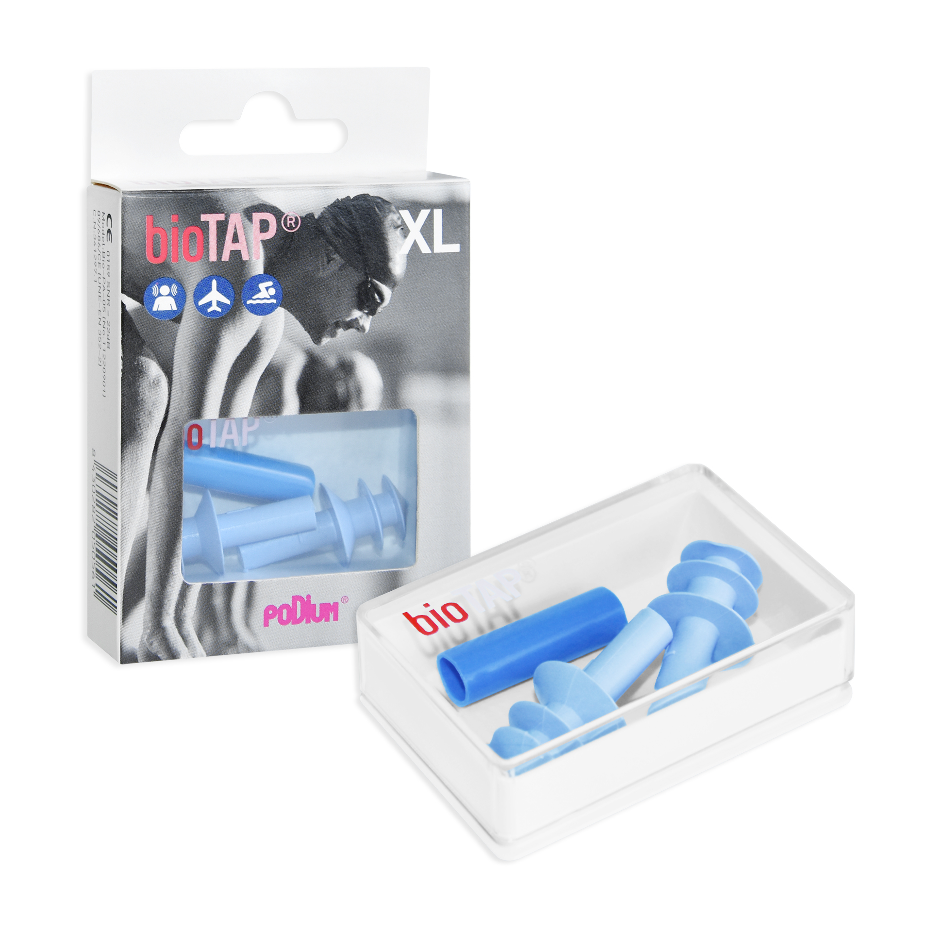 Tampões de Silicone Injetado XL Podium Farma Tampões de Silicone Injetado XL Podium Farma