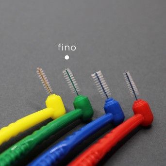 Escovilho Interdentrio Curvo Fino 6 un. - Foramen