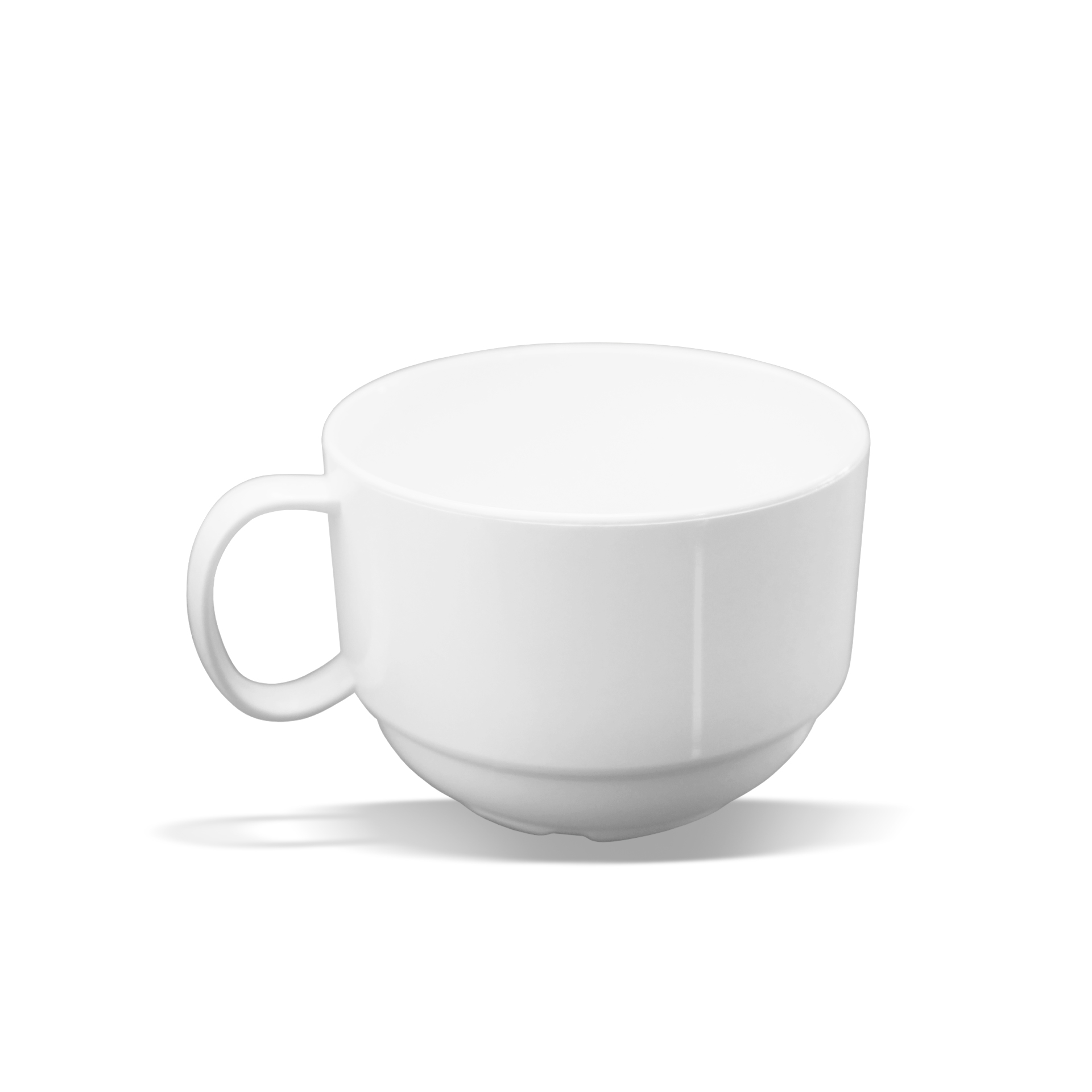 Caneca de Policarbonato Branca - 270 ml Caneca de Policarbonato Branca - 270 ml