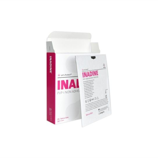 Inadine Compressa Impregnada Iodopovidona Inadine Compressa Impregnada Iodopovidona