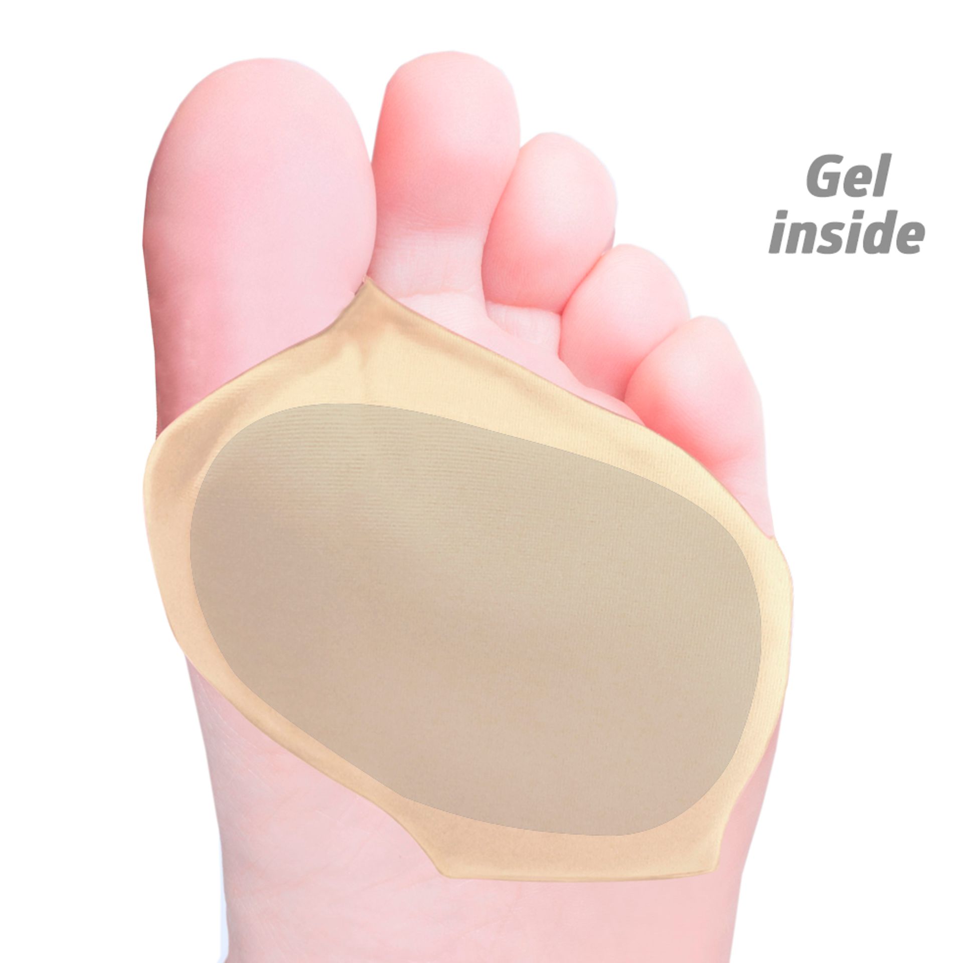 Almofada Metatársica em Gel Almofada Metatársica em Gel