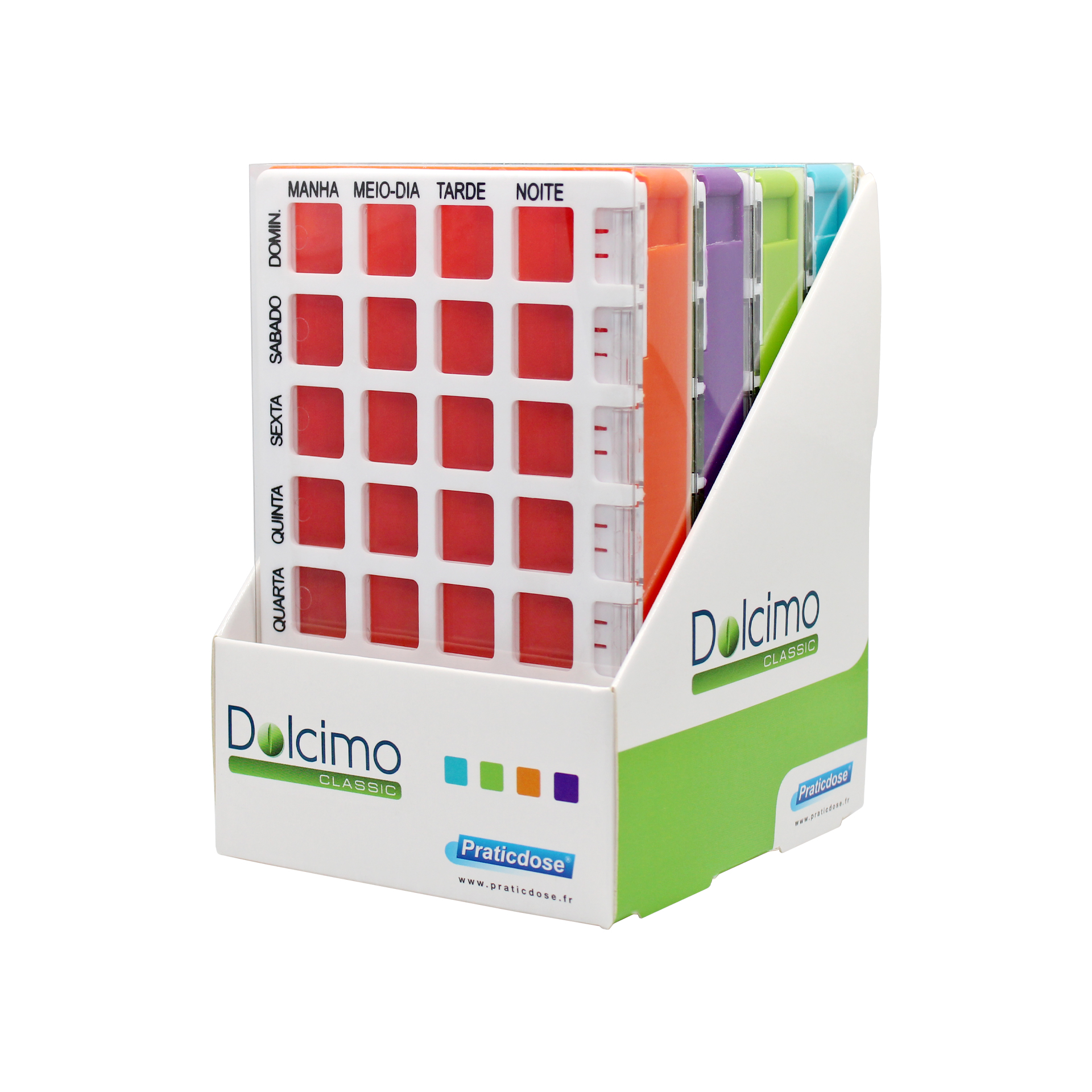 Caixa de Medica��o Semanal - 4 unidades