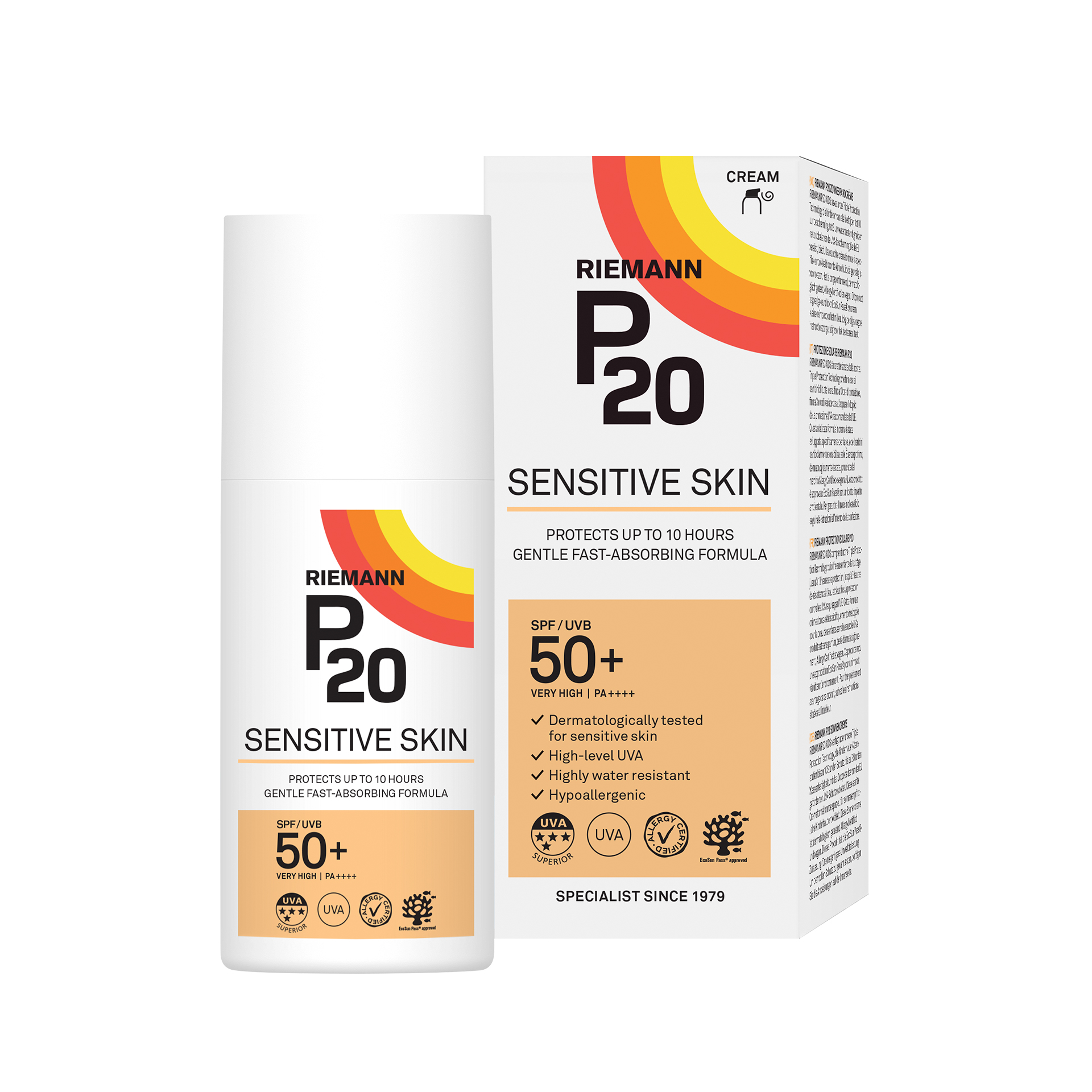 P20 Protetor Solar Sensitive SPF50+ | 200 ml P20 Protetor Solar Sensitive SPF50+ | 200 ml