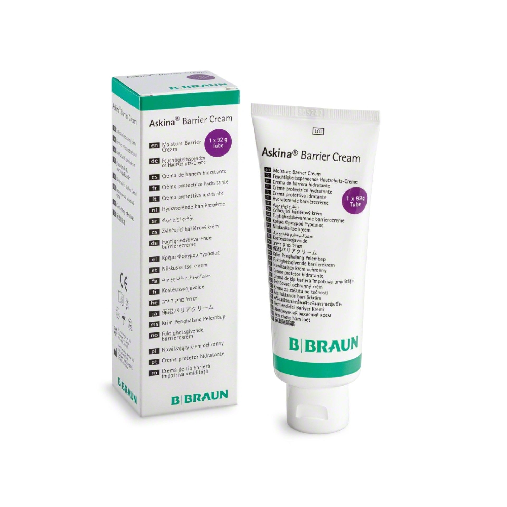 Askina Barrier Cream - 92 Gramas