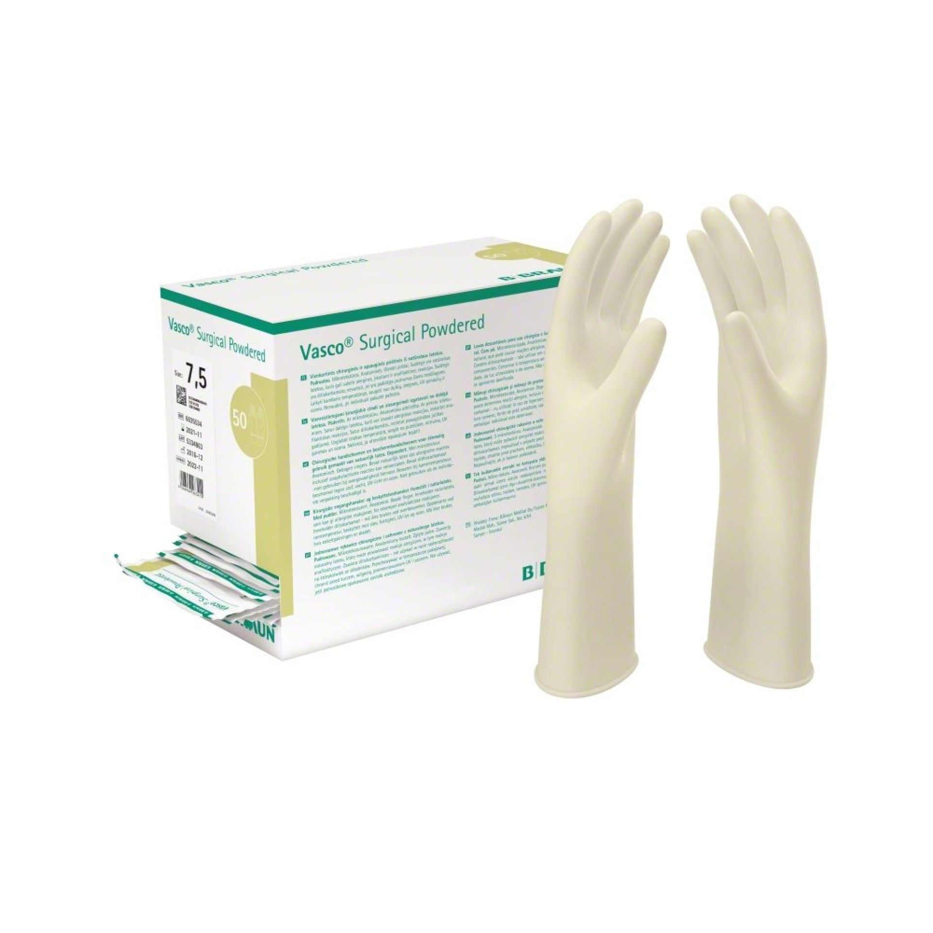 Luvas Cirúrgicas Esterilizadas - 50 pares Luvas Cirúrgicas Esterilizadas - 50 pares