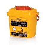 Contentor para Resíduos EMsharps - 1 litro Contentor para Resíduos EMsharps - 1 litro