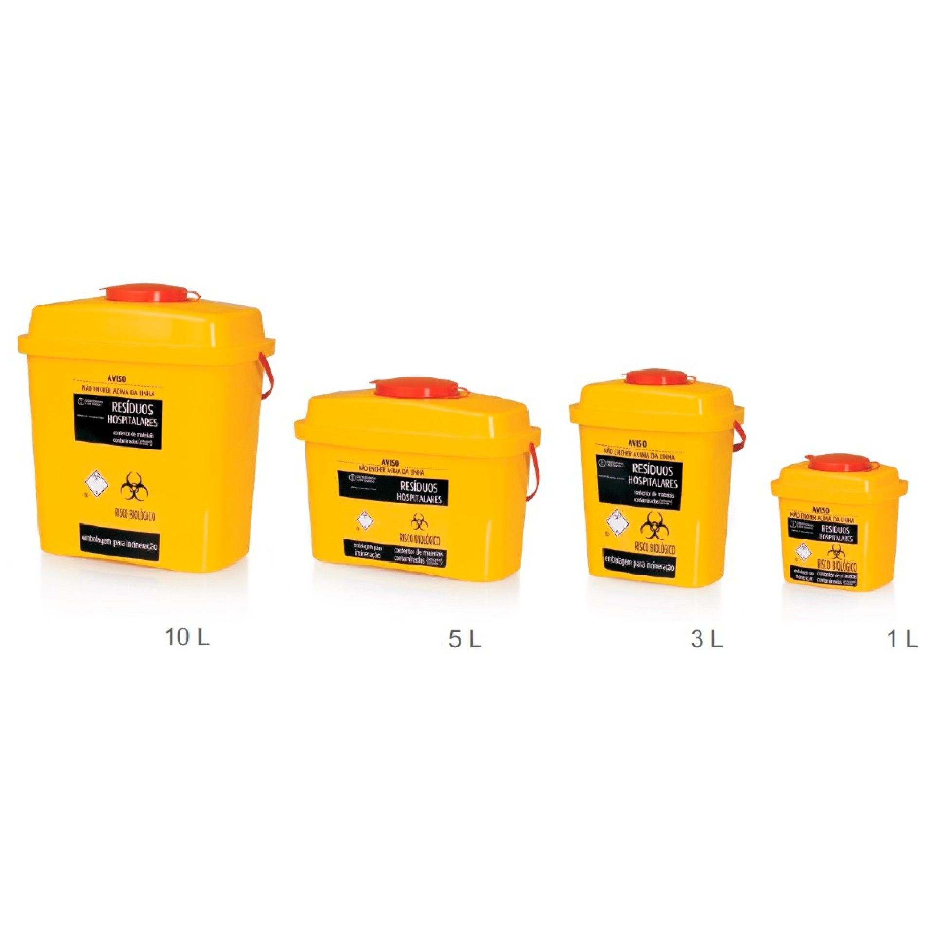 Contentor para Resíduos EMsharps - 5 litros Contentor para Resíduos EMsharps - 5 litros