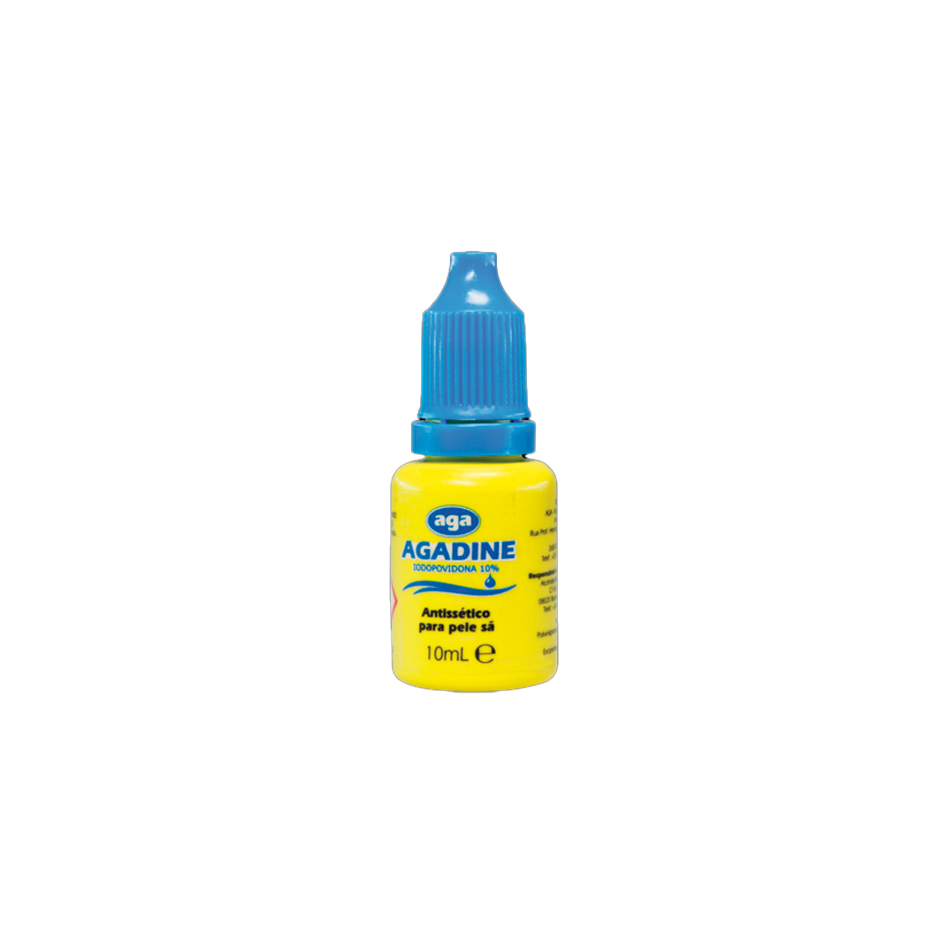 Agadine Iodopovidona 10% Solução Dérmica - 10 ml | 24 unidades Agadine Iodopovidona 10% Solução Dérmica - 10 ml | 24 unidades