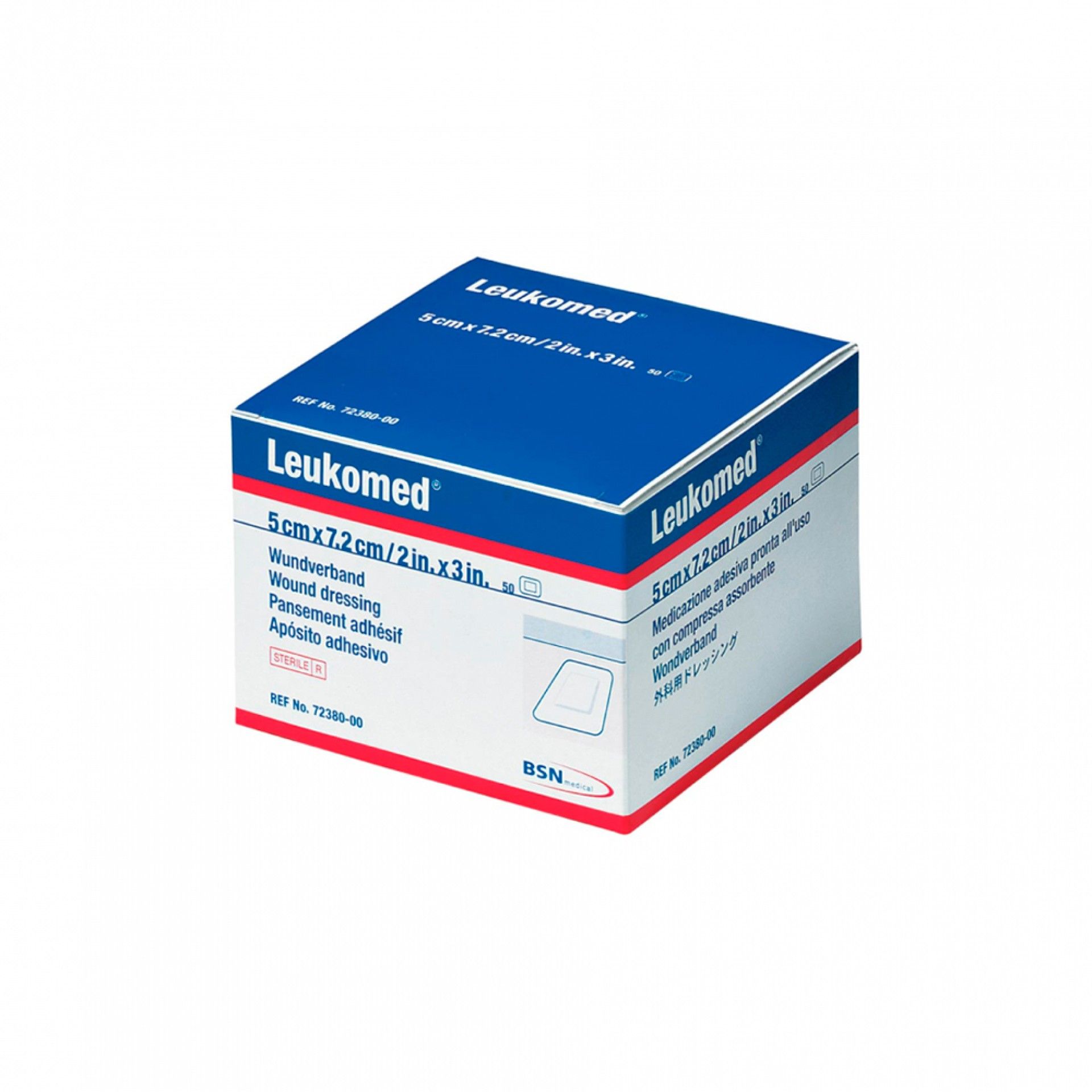 Leukomed 5cm x 7,2cm - 50 unidades Leukomed 5cm x 7,2cm - 50 unidades