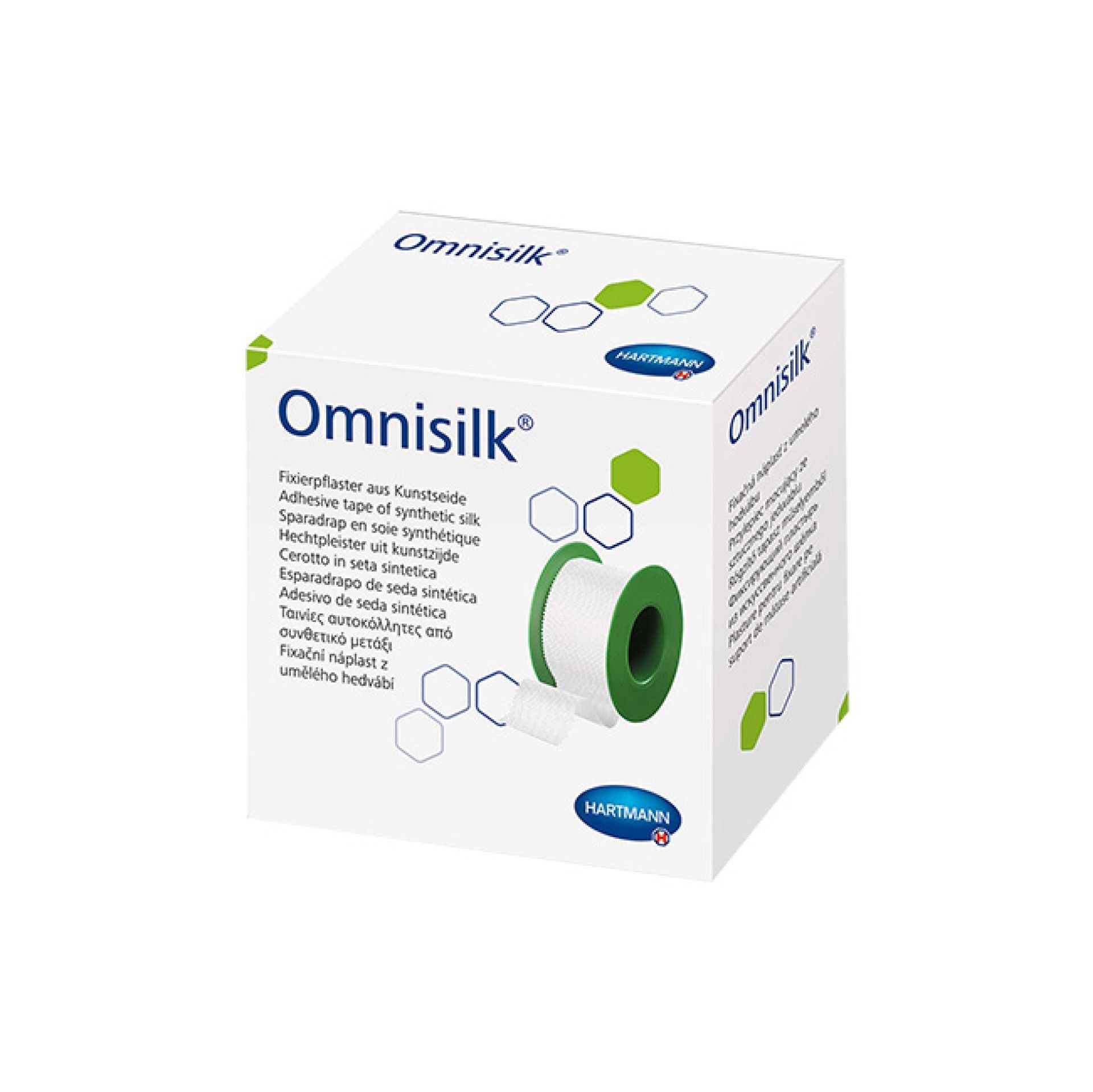Omnisilk® Adesivo Hipoalergénico - 1,25 cm x 9.2 m Omnisilk® Adesivo Hipoalergénico - 1,25 cm x 9.2 m