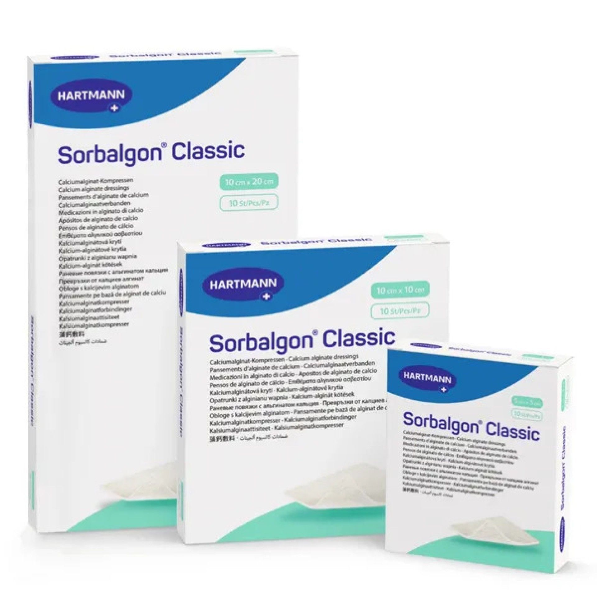 Sorbalgon Classic  5cm x 5cm - 10 unidades