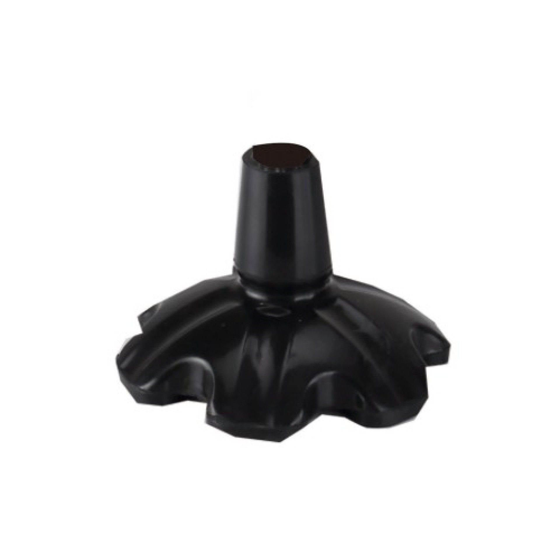 Ponteira para Bengala com Base Larga - 12 cm e � 16 mm