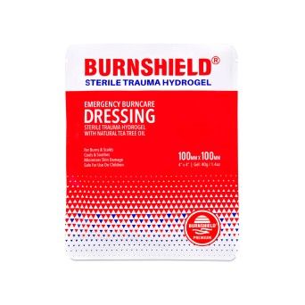 Compressas para Queimaduras Esterilizadas Burnshield - 10 x10 cm