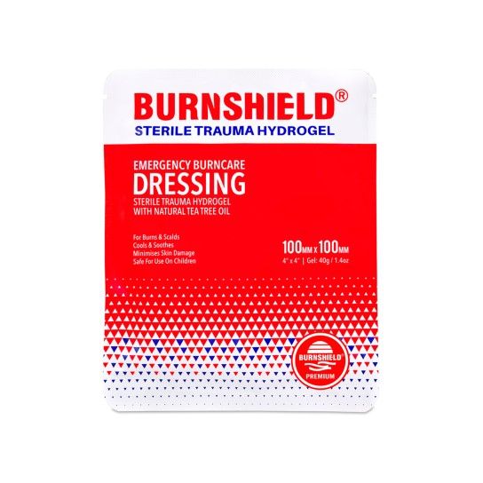 Compressas para Queimaduras Esterilizadas Burnshield 10cm x10 cm