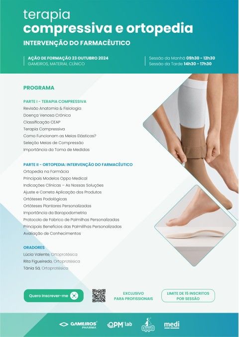 Terapia Compressiva e Ortopedia - Intervenção do Farmacêutico Terapia Compressiva e Ortopedia - Intervenção do Farmacêutico
