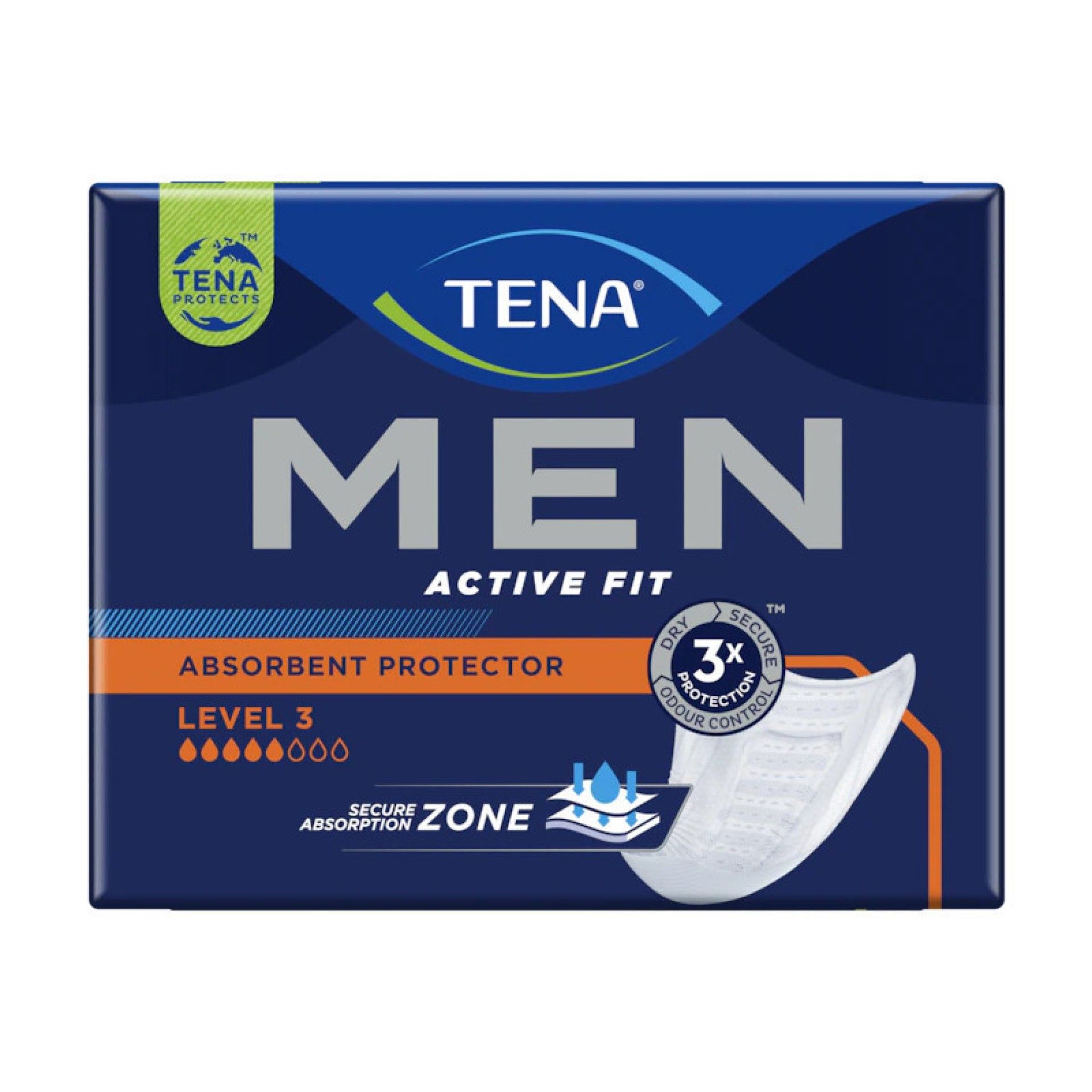 TENA Men Active Fit Protetor Absorvente N�vel 3
