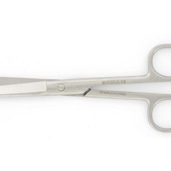 Tesoura Reta com Bicos Rombos - 15 cm