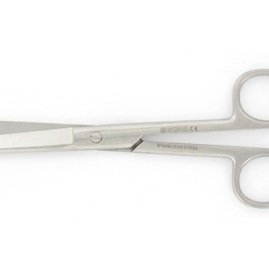 Tesoura Reta com Bicos Rombos - 15 cm
