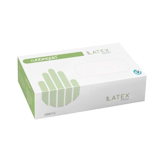 Luvas de Ltex com P Rubbergold - 100 un | M