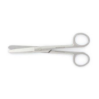 Tesoura Reta com Bicos Rombos - 11,5 cm