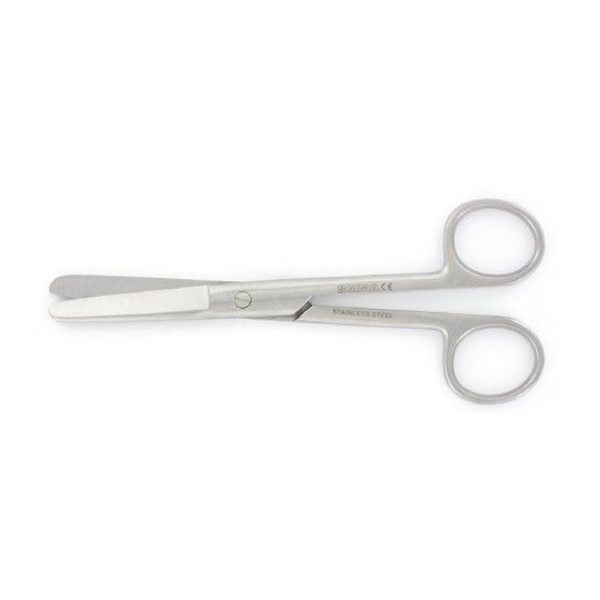 Tesoura Reta com Bicos Rombos - 11,5 cm
