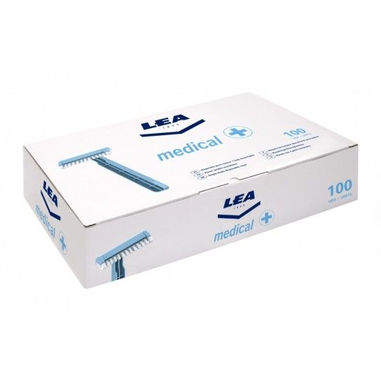 Lminas de Barbear para Tricotomia LEA - 100 unidades
