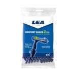 LEA Comfort Shave 2 L�minas de Barbear Descart�veis - 20 unidades
