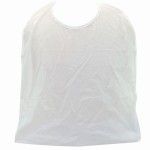 Babete Adulto em Vinil com Bolsa | 40 x 60 cm