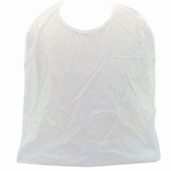 Babete Adulto em Vinil com Bolsa | 40 x 60 cm