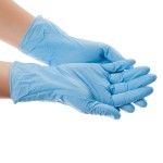 Luvas de Nitrilo sem Pó Rubbergold - 100 un | XL Luvas de Nitrilo sem Pó Rubbergold - 100 un | XL