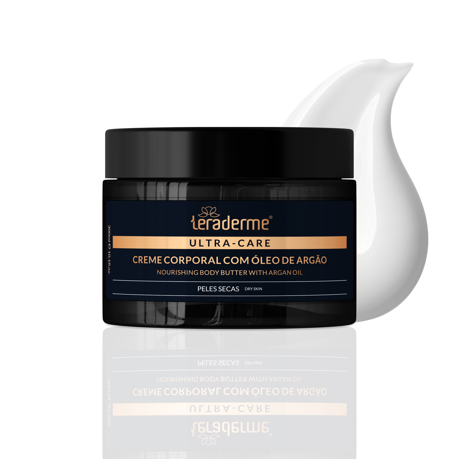 Teraderme Creme Corporal com Óleo de Argão - 300 ml Teraderme Creme Corporal com Óleo de Argão - 300 ml