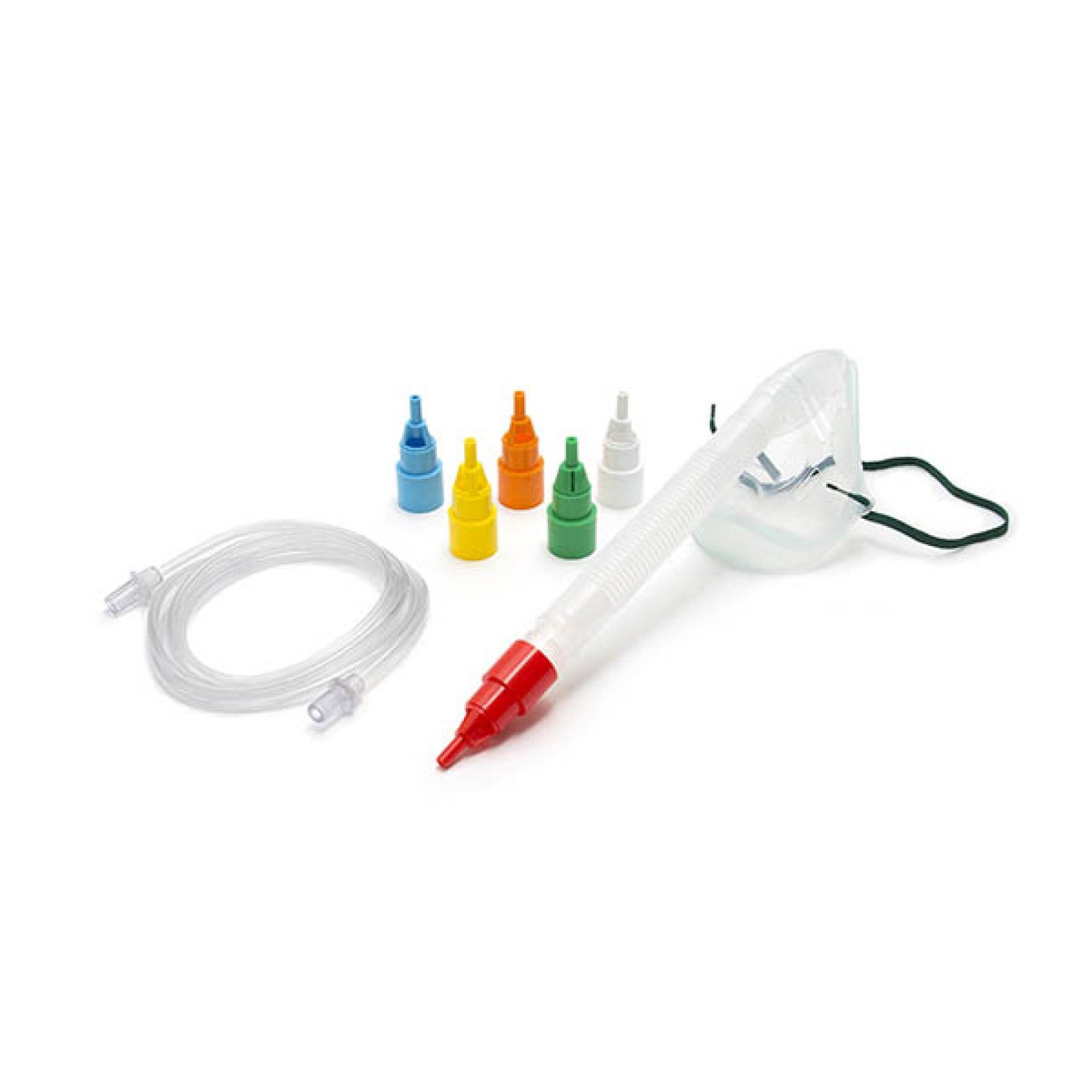 Kit Máscara de Oxigénio EcoLite™ e Acessórios Venturi para Adulto Kit Máscara de Oxigénio EcoLite™ e Acessórios Venturi para Adulto
