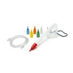 Kit Máscara de Oxigénio EcoLite™ e Acessórios Venturi para Adulto Kit Máscara de Oxigénio EcoLite™ e Acessórios Venturi para Adulto